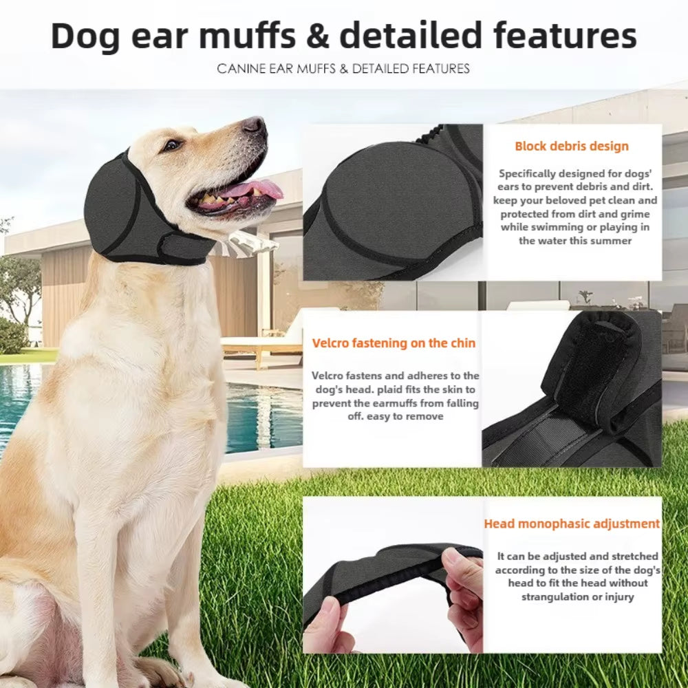protector para mascotas de ruidos polvo y agua